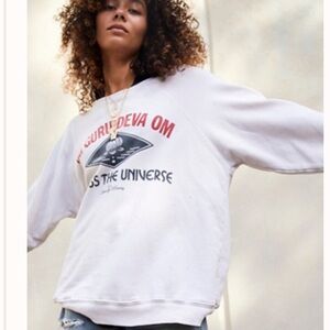 New! Free People Across the Universe Beatles Sweatshirt